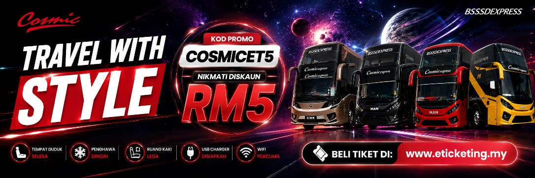 Save RM5 on Cosmic Express Tickets